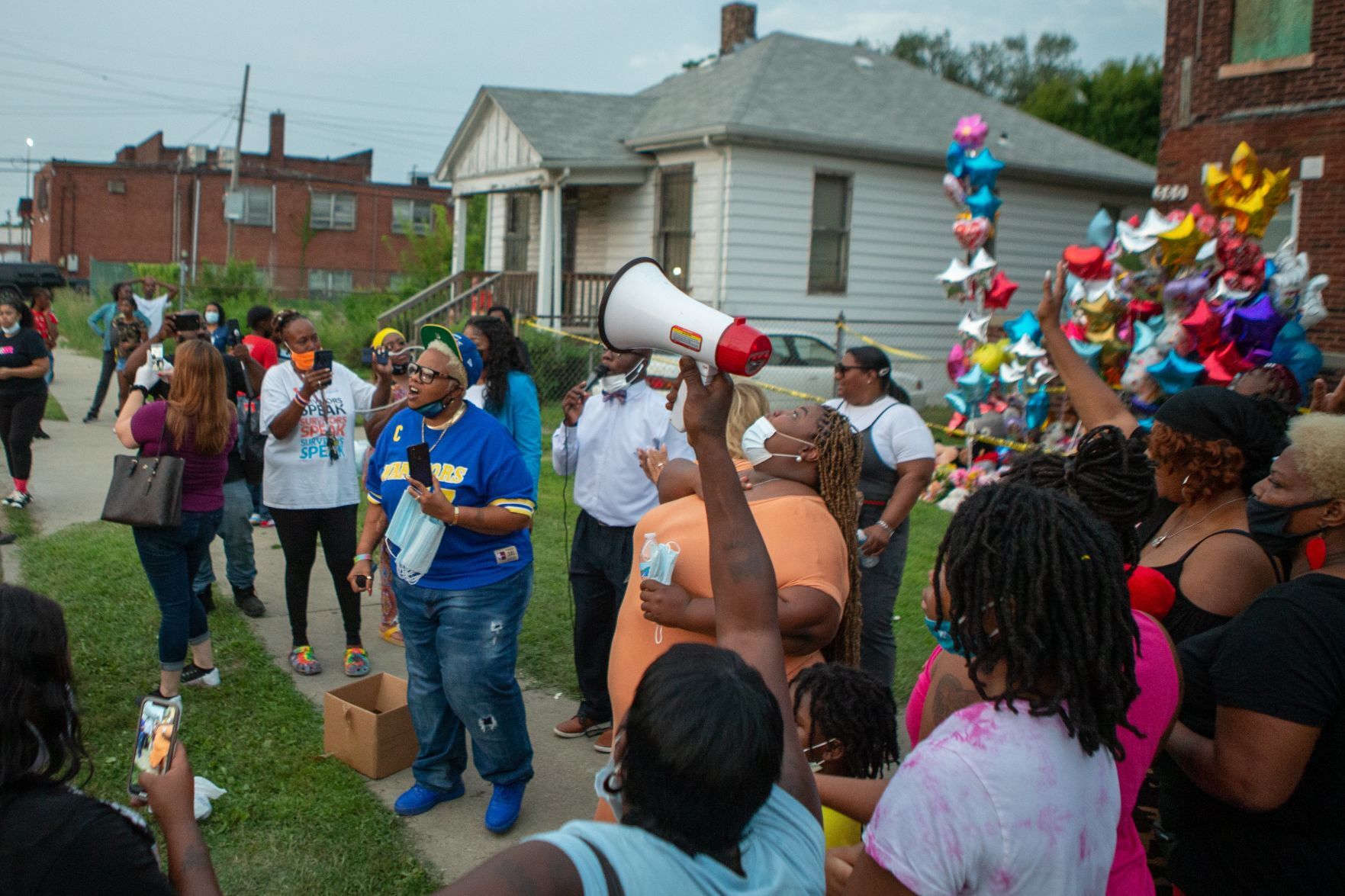 Vigil held for five children who died in house fire